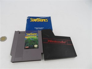 Star Tropics , jeu de Nintendo NES avec livret