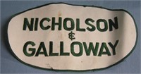 Nicholson and Galloway Large Golding patch