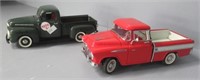 (2) Die cast pickups includes 1951 Ford.