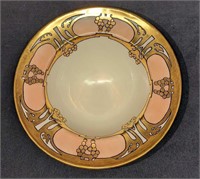 Vintage J.P. Limoges France Footed Porcelain Bowl
