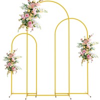 Wokceer Wedding Arch Backdrop Stand 6FT, 5FT, 4FT