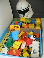 (2) FLATS FISHER-PRICE VEHICLES, STORM TROOPER