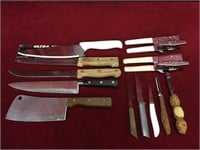 Various Knives, Peeler & Can Openers