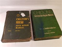 2 Pc. Chiltons Manual 1966 US, 1971 Foreign