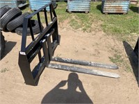 New Kivel 3500lb pallet forks