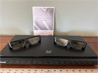 Samsung 3-D Blu-ray player w/ 3D Active Glasses