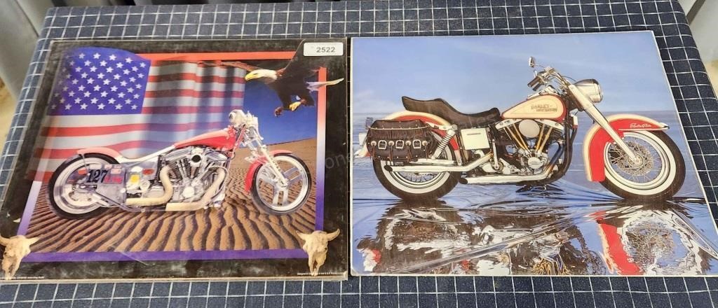 T6 2pc Harley Davidson Posters 16x20"