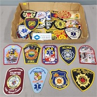 Fire Department Patches Lot