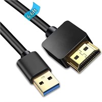 USB to HDMI Cable, Ankky USB 2.0 Male to HDMI Male