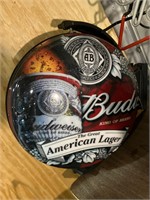 "Bud" "American Lager" Light up Sign (Round)
