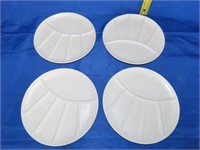 4 Divided Plates by Dolphin