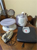 Collection of small health care appliances
