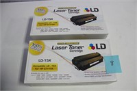 2 sets lazer toner cartriges