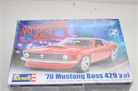 '70 Mustang Boss 429 3 'n1 Motor City Muscle Model