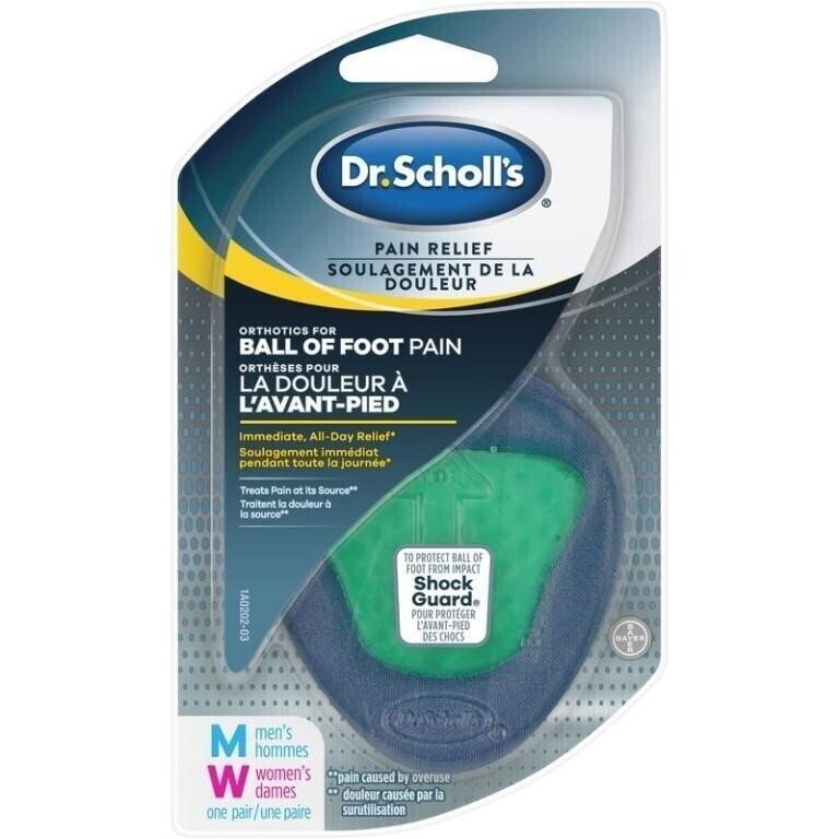 Dr. Scholl's Orthotics for Ball of Foot Pain