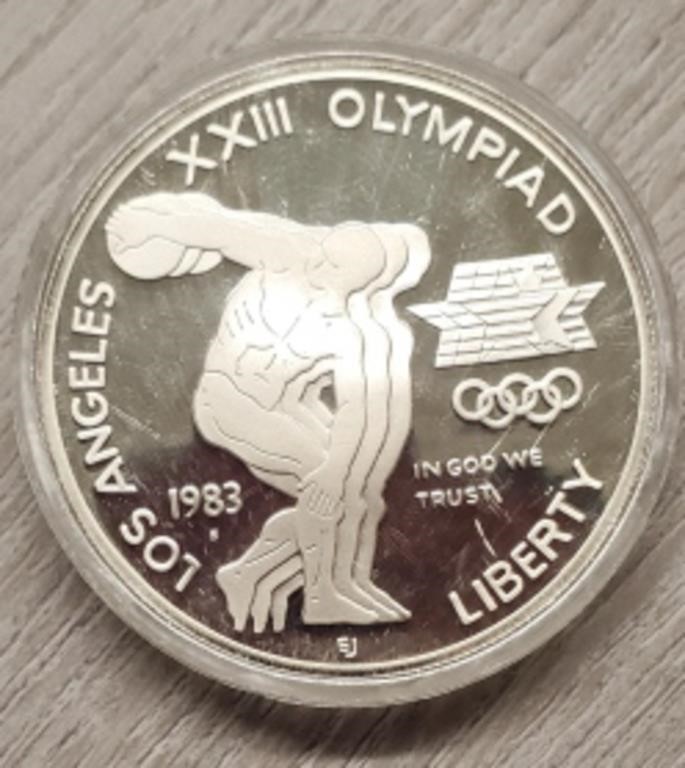 1983 U.S. Olympic $1 Coin