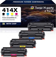 414X Toner Cartridges 4 Pack High Yield