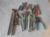 Assorted Pliers, Wire Cutters, Nippers