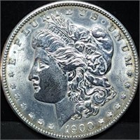 1900 Morgan Silver Dollar, Nice Coin