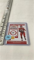 Patrick Mahomes II football card