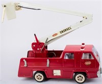 Vintage Tonka Toy Snorkel Fire Truck And Bucket