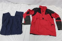 Men's XL North Face Snow Jacket & L Golf Pants
