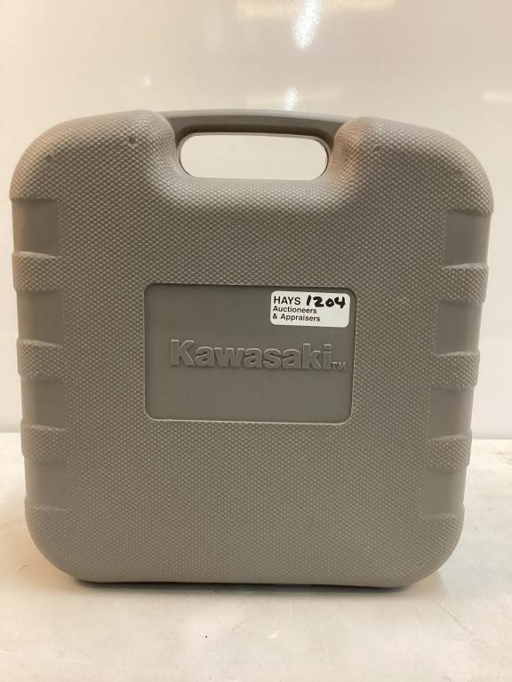 Kawasaki Power Drill in Hard Case w/Charger, Bits