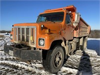 96 IH Mdl 2554 2WD, diesel dump truck,