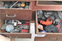 Tools in Workbench Drawers
