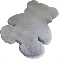 Durable Comfy and Shiny Bear Rug x2