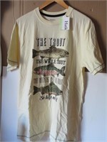 NEW MENS THE TROUT T-SHIRT SIZE M