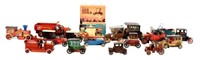 Collection of Vintage Tin Cars