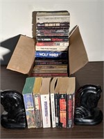 Box of Books and Book Ends