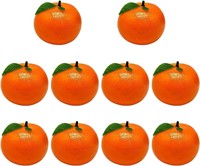 10PCS Artificial Oranges, Lifelike Fake Orange Art