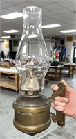 Brass Railway Caboose Lantern With Bracket