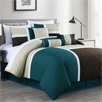 Chezmoi Collection Upland 7-Piece Quilted Patchwor