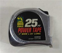 Ohio Forge 25 Ft Power Tape Measure