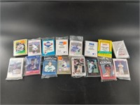 Mixed baseball cards