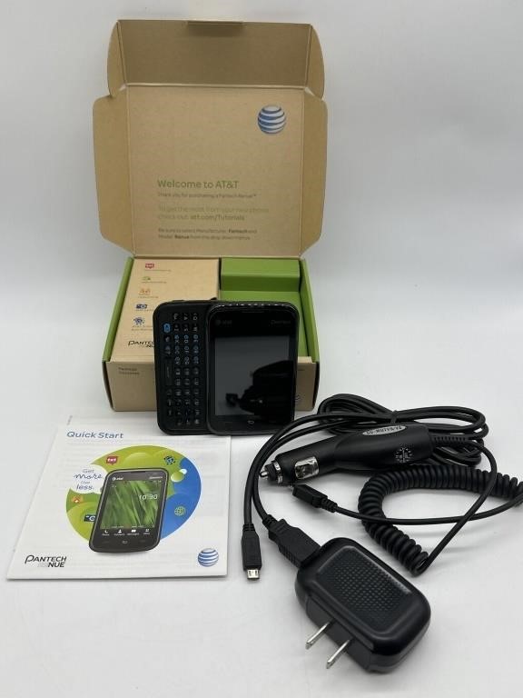 AT&T Pantech Renue Phone w/ Chargers