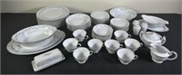 Valmont China ‘Royal Wheat’ 62 Pieces