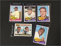 (5) 1965 Baseball Star Cards- Stargell, Killebrew