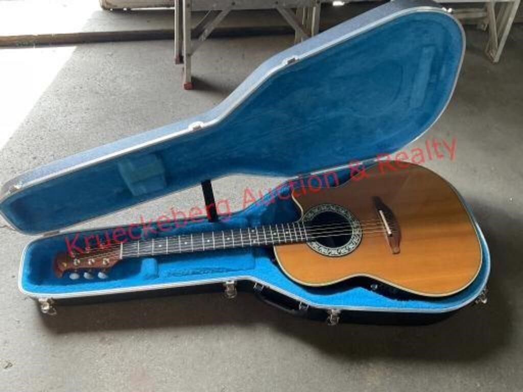 Electric Acoustic Ovation Guitar
