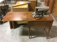Kenmore sewing machine and table