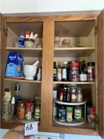 Spices in Cabinet
