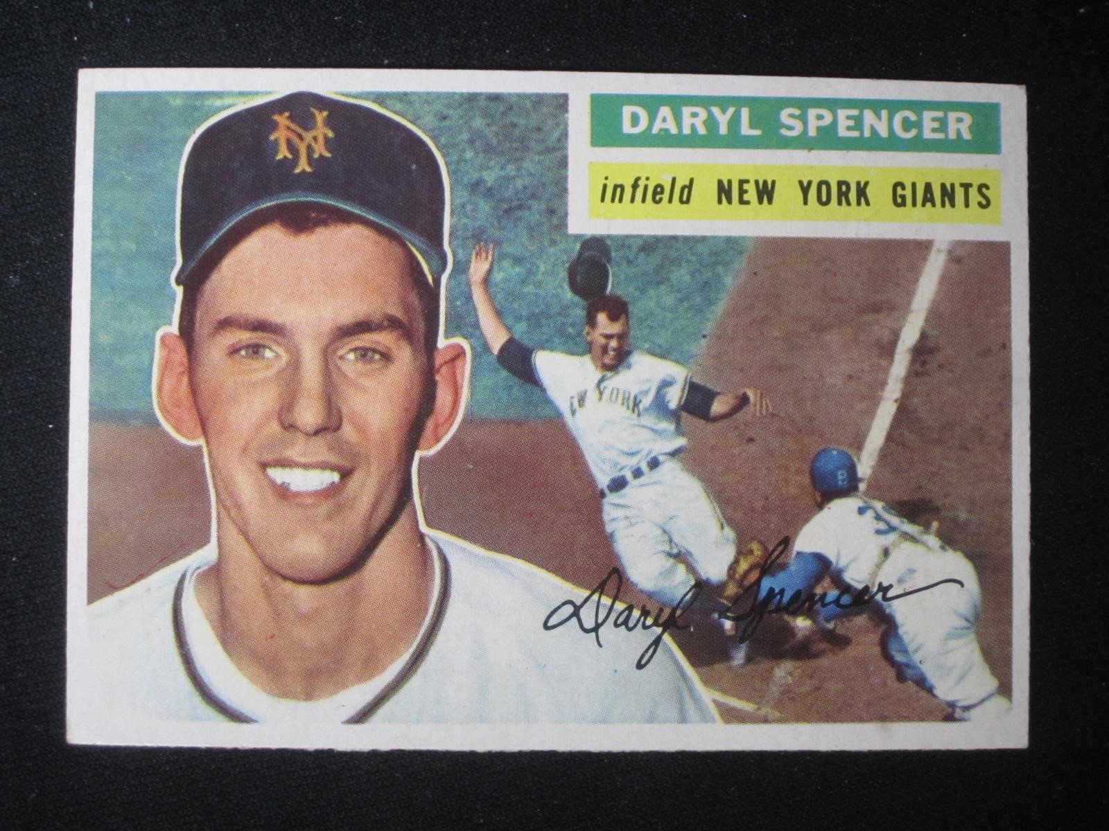 1956 TOPPS #277 DARYL SPENCER GIANTS