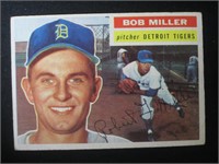 1956 TOPPS #263 BOB MILLER DETROIT TIGERS