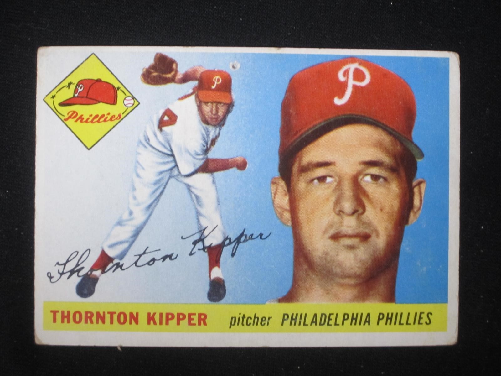 1955 TOPPS #62 THORNTON KIPPER PHILLIES