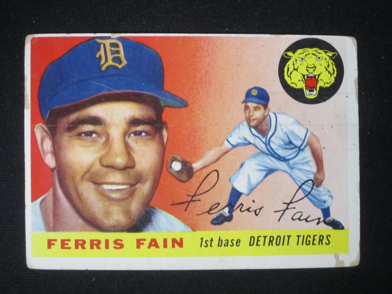 1955 TOPPS #11 FERRIS FAIN DETROIT TIGERS