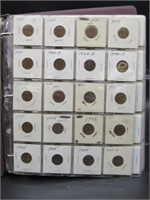 ALBUM WITH 259 LINCOLN HEAD CENTS: