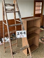 6-foot wooden ladder